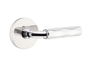 Emtek R-Bar Tribeca Door Lever with Disk Rosette
