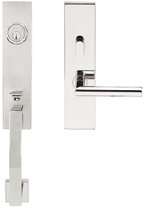 Inox Manhattan Tubular Handleset