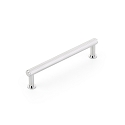 Schaub Pub House, 5 Inch cc Knurled Polished Chrome Pull