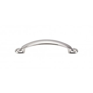 Top Knobs M1295 Asbury Arendal 3 3/4 Inch CC Pull Polished Nickel