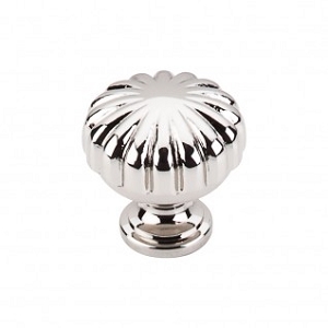 Top Knobs M1319 Melon Knob 1 1/4 Inch Polished Nickel