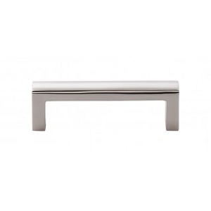 Top Knobs SS87 Stainless Steel Collection Wide Pull 3 3/4 Inch CC Polished Stainless Steel