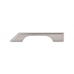 Top Knobs TK14BSN Sanctuary I Tapered Bar Pull 5 Inch CC Brushed Satin Nickel