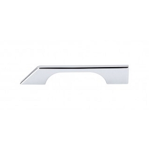 Top Knobs TK14PC Sanctuary I Tapered Bar Pull 5 Inch CC Polished Chrome