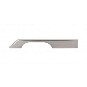 Top Knobs TK15BSN Sanctuary I Tapered Bar Pull 7 Inch CC Brushed Satin Nickel