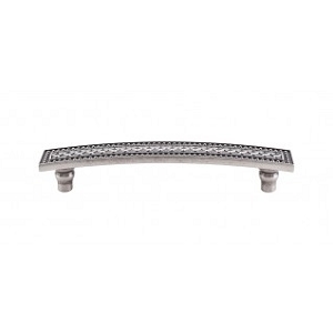 Top Knobs TK176PTA Trevi Fountain Italy Collection Trevi Pull 5 Inch CC Pewter Antique