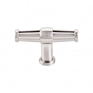 Top Knobs TK194BSN Luxor T Handle 2 1/2 Inch Brushed Satin Nickel