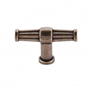 Top Knobs TK194GBZ Luxor T Handle 2 1/2 Inch German Bronze