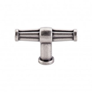 Top Knobs TK194PTA Luxor T Handle 2 1/2 Inch Pewter Antique
