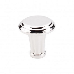 Top Knobs TK196PN Luxor Knob Large 1 1/4 Inch Polished Nickel