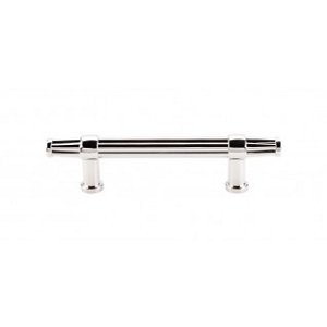 Top Knobs TK197PN Luxor Pull 3 3/4 Inch CC Polished Nickel
