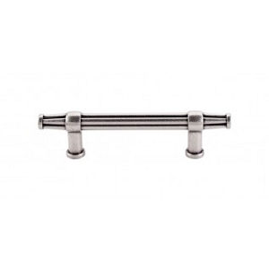 Top Knobs TK197PTA Luxor Pull 3 3/4 Inch CC Pewter Antique