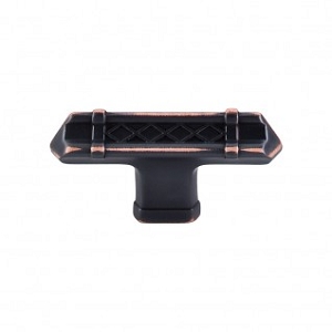 Top Knobs TK204UM Tower Bridge T Handle 2 5/8 Inch Umbrio