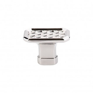 Top Knobs TK205PN Tower Bridge Knob 1 1/2 Inch Polished Nickel