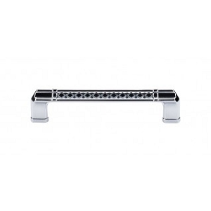 Top Knobs TK206PC Tower Bridge Pull 5 Inch CC Polished Chrome