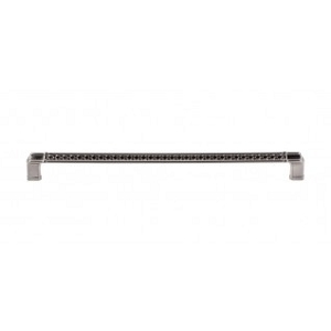 Top Knobs TK207BSN Tower Bridge Pull 12 Inch CC Brushed Satin Nickel