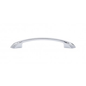 Top Knobs TK216PC Sydney Thin Pull 5 Inch CC Polished Chrome
