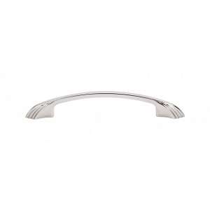 Top Knobs TK216PN Sydney Thin Pull 5 Inch CC Polished Nickel