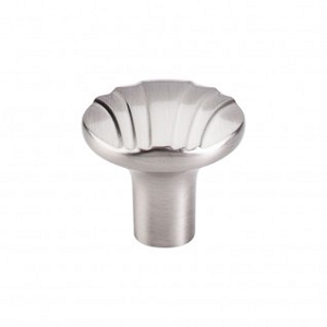 Top Knobs TK221BSN Victoria Falls & Sydney Knob 1 1/4 Inch CC Brushed Satin Nickel
