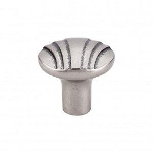 Top Knobs TK221PTA Victoria Falls & Sydney Knob 1 1/4 Inch Pewter Antique