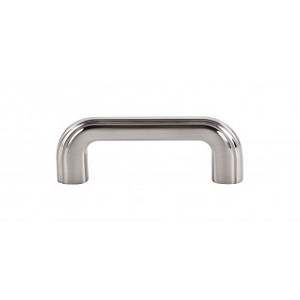Top Knobs TK222BSN Victoria Falls Pull 3 Inch CC Brushed Satin Nickel