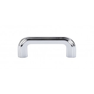 Top Knobs TK222PC Victoria Falls Pull 3 Inch CC Polished Chrome