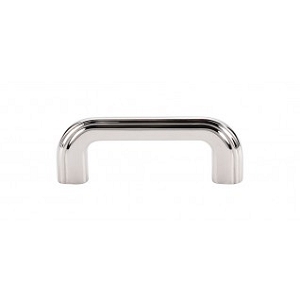 Top Knobs TK222PN Victoria Falls Pull 3 Inch CC Polished Nickel