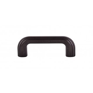 Top Knobs TK222SAB Victoria Falls Pull 3 Inch CC Sable