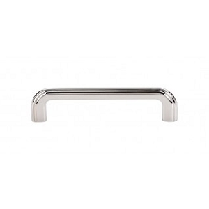 Top Knobs TK223PN Victoria Falls Pull 5 Inch CC Polished Nickel