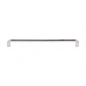 Top Knobs TK225PN Victoria Falls Pull 12 Inch CC Polished Nickel