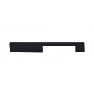 Top Knobs TK24BLK Sanctuary I Linear Pull 7 Inch CC Flat Black