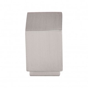 Top Knobs TK33BSN Sanctuary I Linear Square Knob 3/4 Inch Brushed Satin Nickel