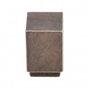 Top Knobs TK33GBZ Sanctuary I Linear Square Knob 3/4 Inch German Bronze