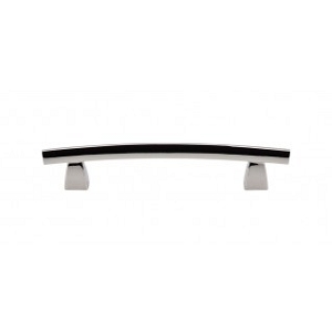 Top Knobs TK4PN Sanctuary I Arched Pull 5 CC Inch Polished Nickel