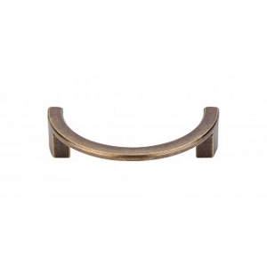 Top Knobs TK53GBZ Sanctuary I Half Circle Open Pull 3 1/2 Inch CC German Bronze