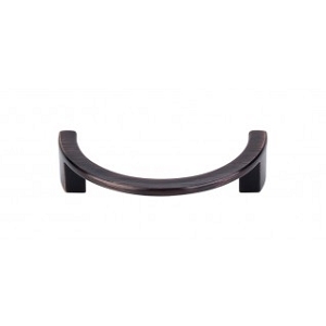 Top Knobs TK53TB Sanctuary I Half Circle Open Pull 3 1/2 Inch CC Tuscan Bronze