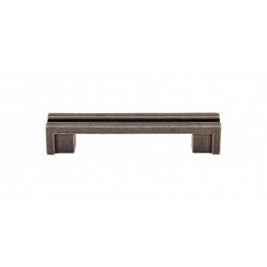 Top Knobs TK55GBZ Sanctuary I Flat Rail Pull 3 1/2 Inch CC German Bronze