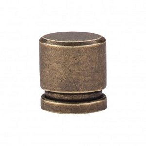 Top Knobs TK57GBZ Sanctuary I Oval Knob Small 1 Inch German Bronze