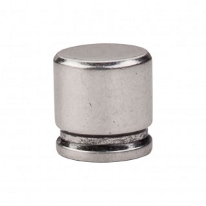 Top Knobs TK59PTA Sanctuary I Oval Knob Medium 1 1/8 Inch Pewter Antique