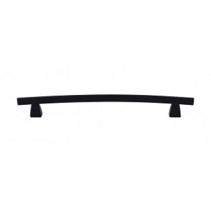 Top Knobs TK5BLK Sanctuary I Arched Pull 8 CC Inch Flat Black