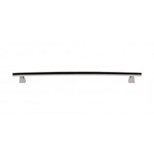 Top Knobs TK6PN Sanctuary I Arched Pull 12 CC Inch Polished Nickel