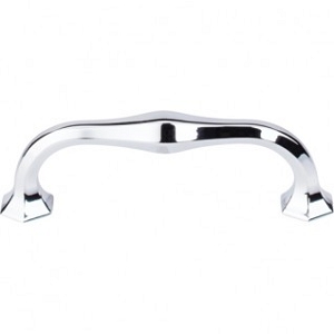 Top Knobs TK714PC Spectrum Pull 3 3/4 Inch CC Polished Chrome