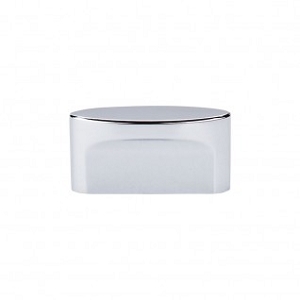 Top Knobs TK74PC Sanctuary I Oval Slot Knob Medium 1 1/2 Inch CC Polished Chrome