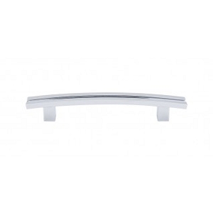 Top Knobs TK81PC Sanctuary I Inset Rail Pull 5 Inch CC Polished Chrome