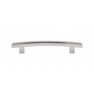 Top Knobs TK81PN Sanctuary I Inset Rail Pull 5 Inch CC Polished Nickel