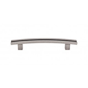 Top Knobs TK81PTA Sanctuary I Inset Rail Pull 5 Inch CC Pewter Antique
