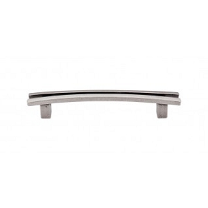 Top Knobs TK86PTA Sanctuary I Flared Pull 5 Inch CC Pewter Antique