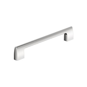 Amerock Riva 7-9/16 Inch cc Cabinet Pull Polished Chrome