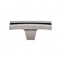 Top Knobs TK87PTA Sanctuary I Flared Knob 2 5/8 Inch Pewter Antique