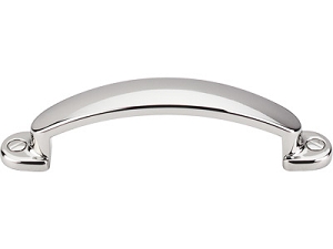 Top Knobs M1693 Asbury 3 Inch CC Arendal Pull Polished Nickel